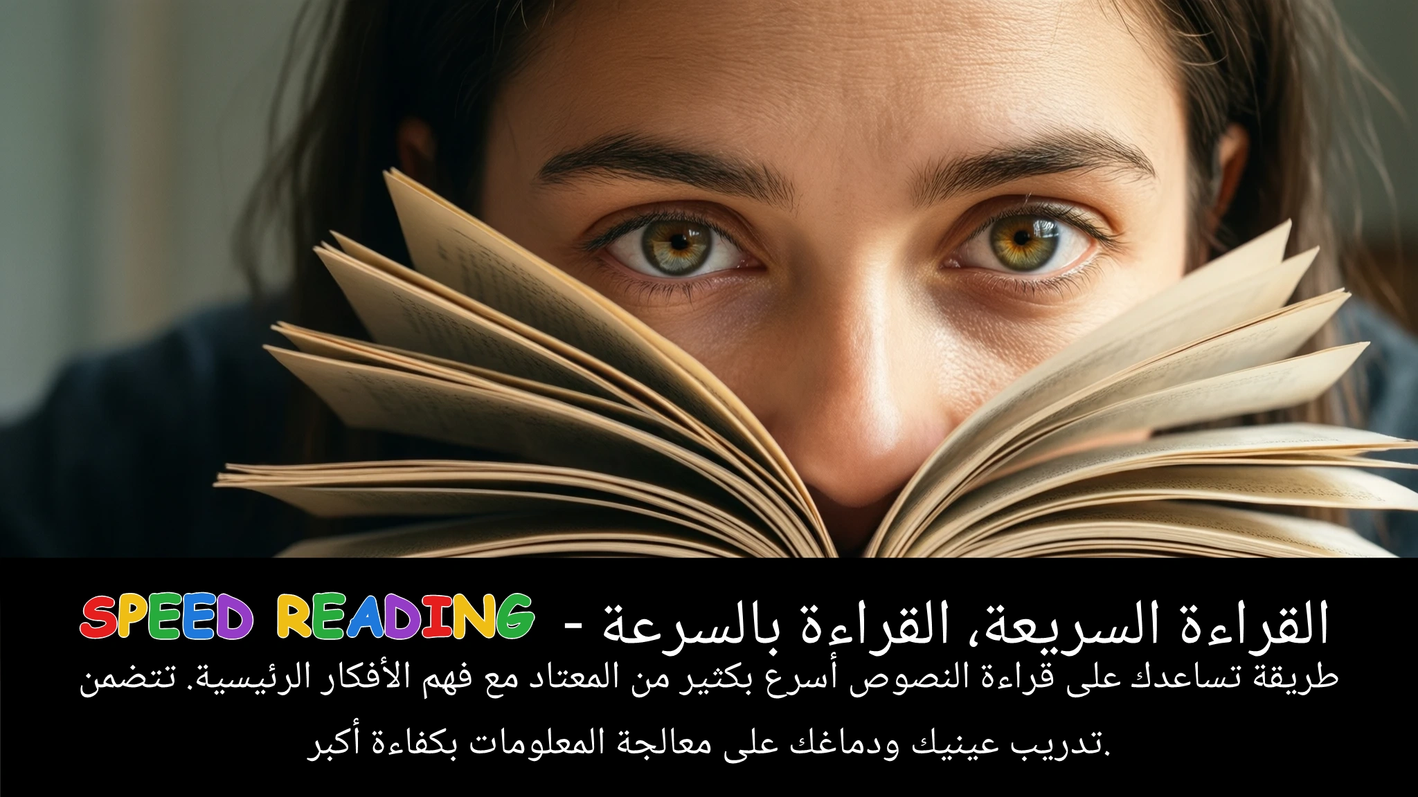 Arabic Illustration for speed reading